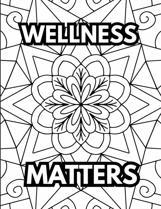 Calmly Colorful-A Mandala Coloring and Activity Book for relaxation and peace- Digital Download